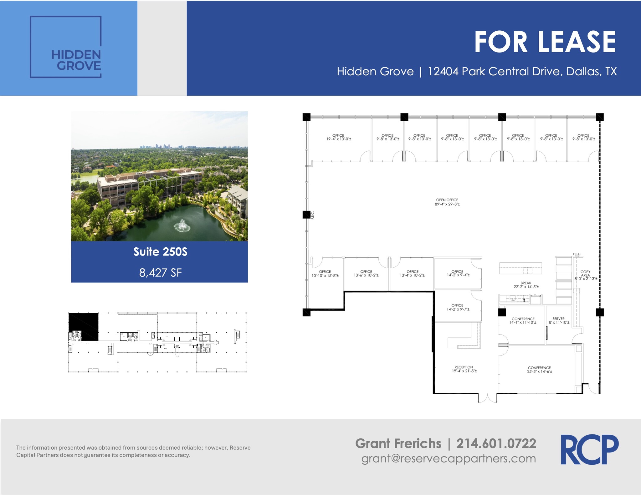 12404 Park Central Dr, Dallas, TX for lease Floor Plan- Image 1 of 9