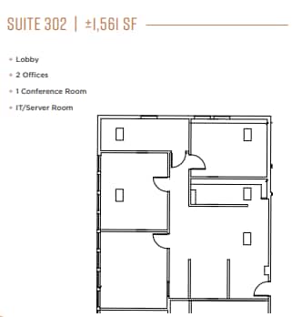 1520 The Alameda, San Jose, CA for lease Floor Plan- Image 1 of 1