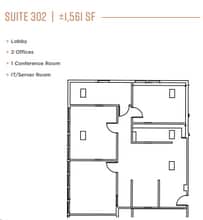 1520 The Alameda, San Jose, CA for lease Floor Plan- Image 1 of 1