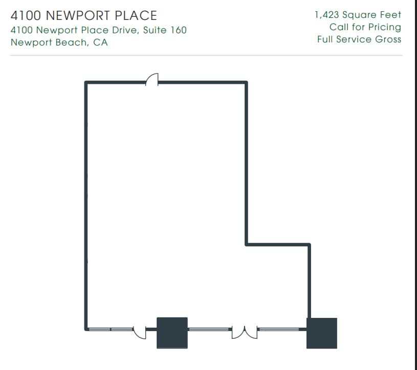 4100 Newport Place Dr, Newport Beach, CA for lease Floor Plan- Image 1 of 1