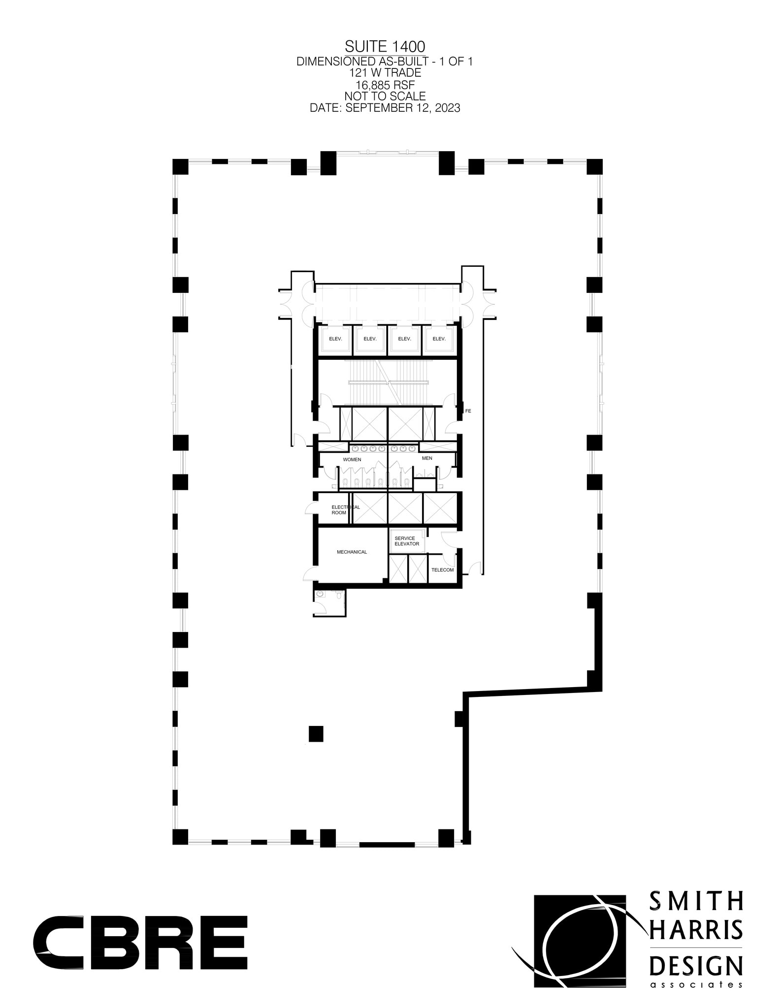 121 W Trade St, Charlotte, NC for lease Site Plan- Image 1 of 1
