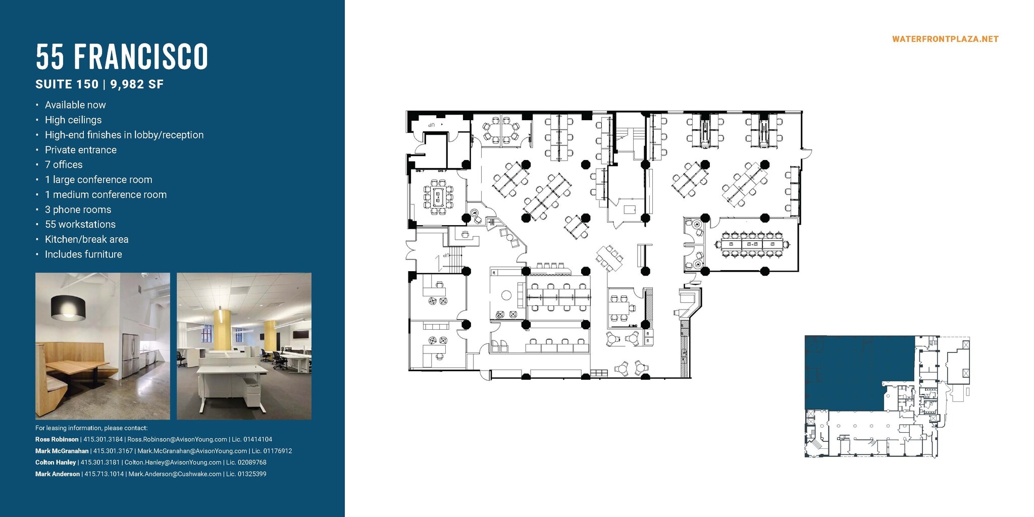 55 Francisco St, San Francisco, CA for lease Floor Plan- Image 1 of 8