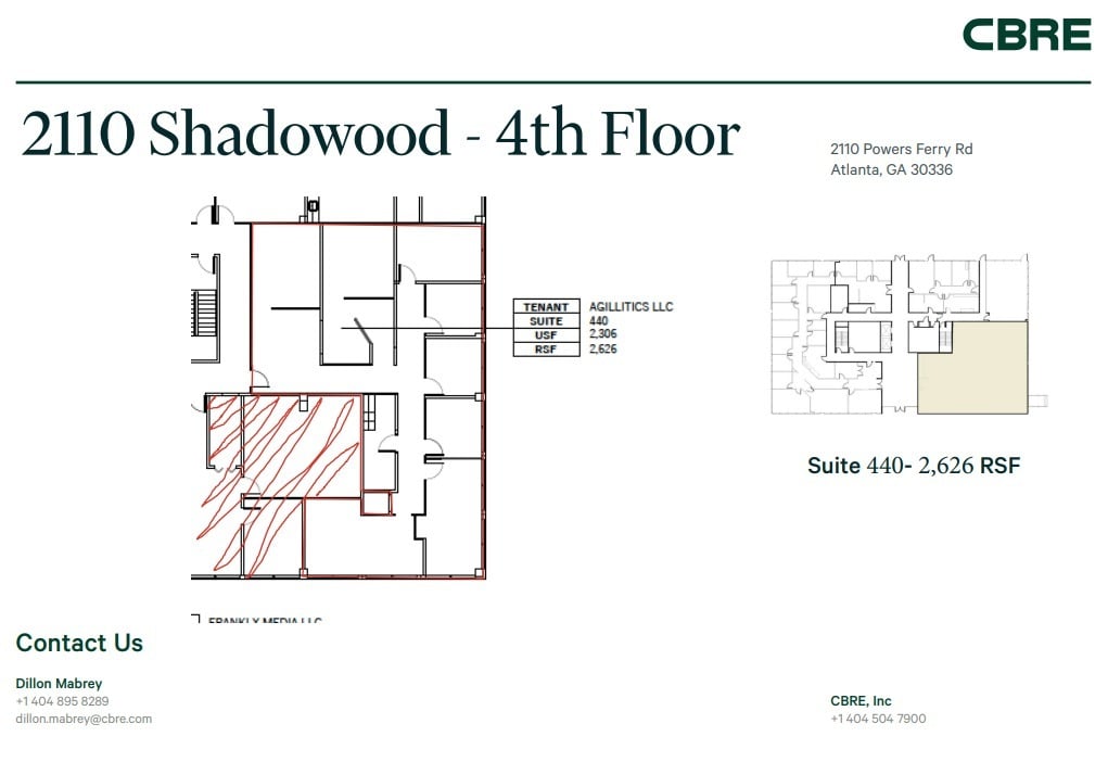 2100 Powers Ferry Rd SE, Atlanta, GA for lease Floor Plan- Image 1 of 1