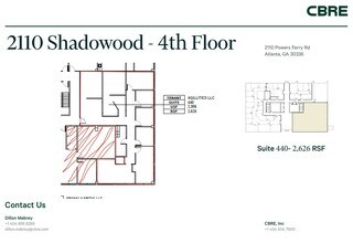 2100 Powers Ferry Rd SE, Atlanta, GA for lease Floor Plan- Image 1 of 1