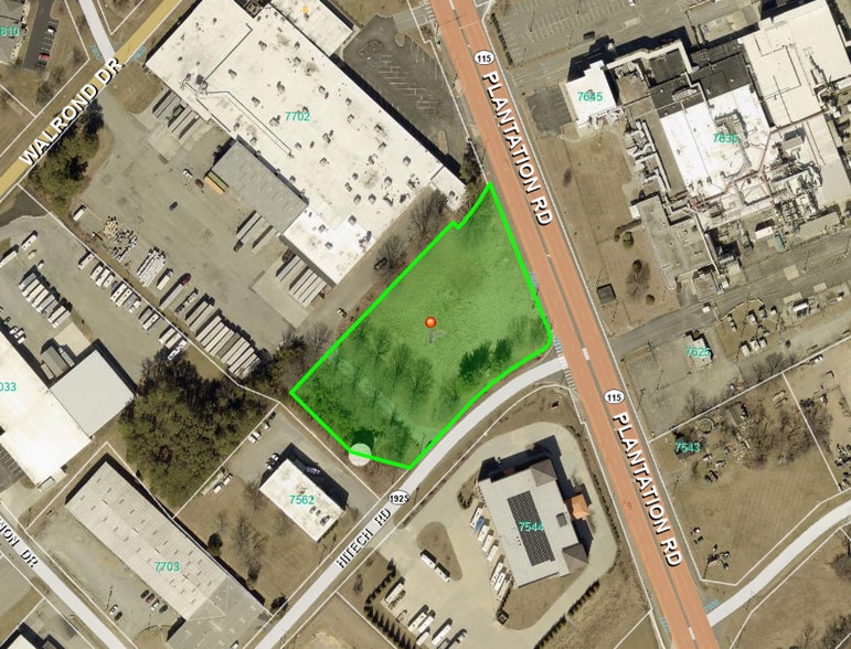 Plantation Road, Roanoke, VA for sale - Aerial - Image 2 of 2