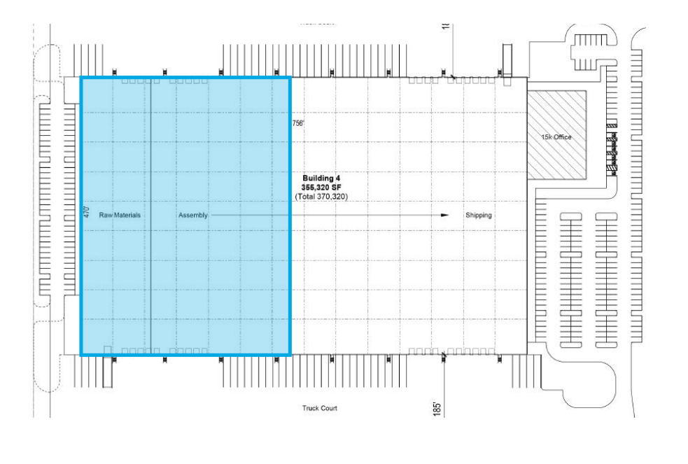 5000 S Interstate Highway 45 W, Corsicana, TX à louer Plan d  tage- Image 1 de 1