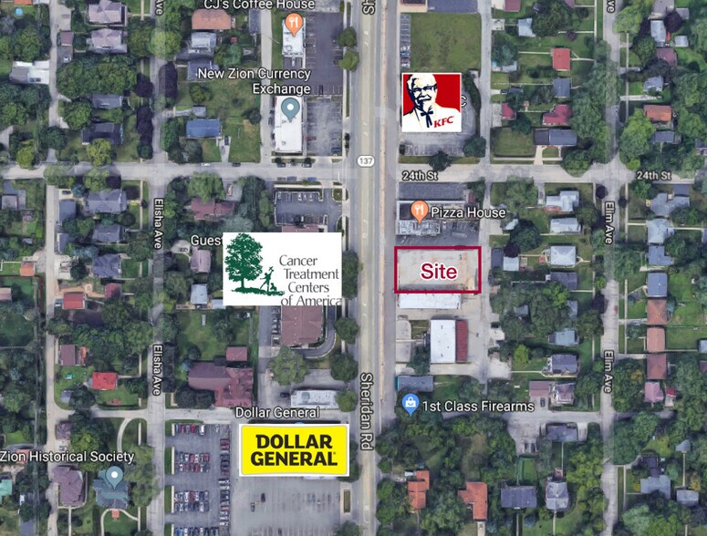 2417-2421 Sheridan Rd, Zion, IL à vendre - Photo du bâtiment - Image 3 de 6