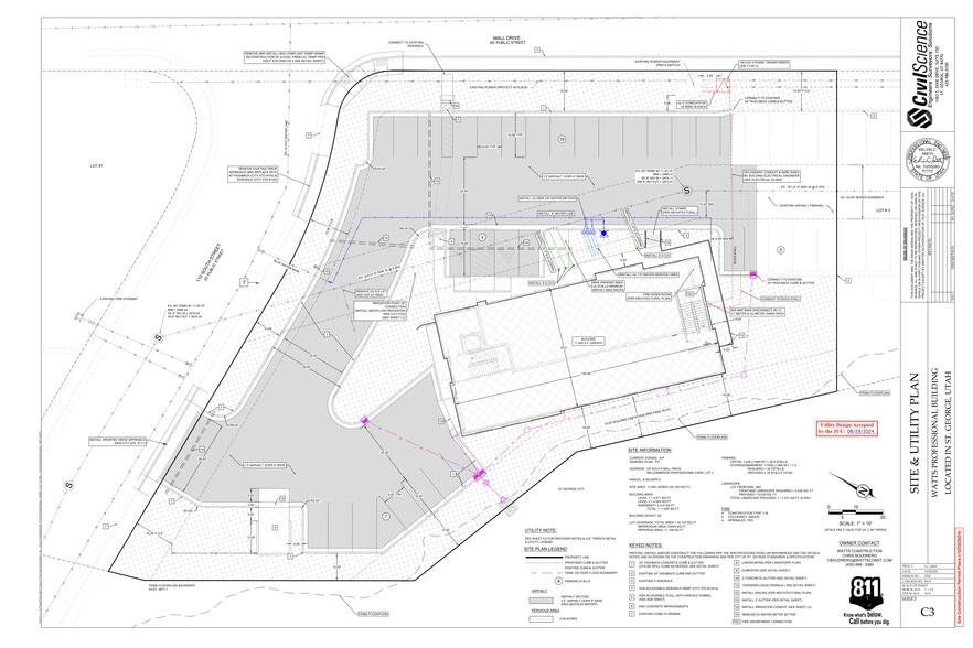 115 Mall Dr, St George, UT for lease - Site Plan - Image 2 of 2