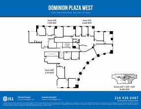 17304 Preston Rd, Dallas, TX à louer Plan d’étage- Image 2 de 2