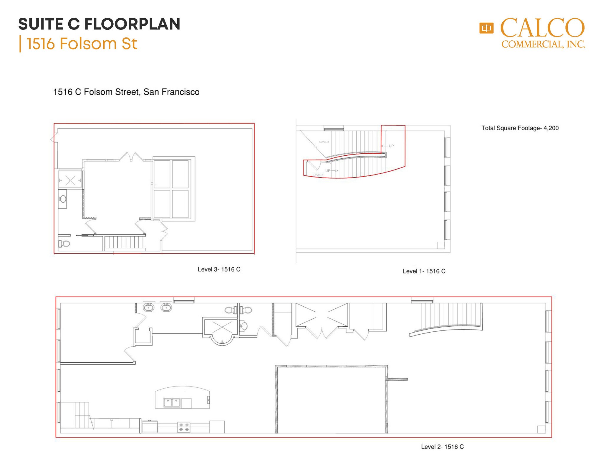 1516 Folsom St, San Francisco, CA for lease Floor Plan- Image 1 of 8