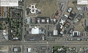 1316 Jackie Rd SE, Rio Rancho, NM - Aerial map view