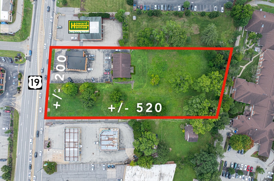 3906 Washington Rd, McMurray, PA for sale - Aerial - Image 2 of 7