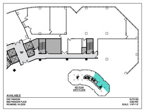 6800 Paragon Pl, Richmond, VA à louer Plan d’étage- Image 1 de 1