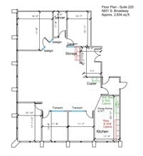 5601 S Broadway, Littleton, CO for lease Site Plan- Image 1 of 1