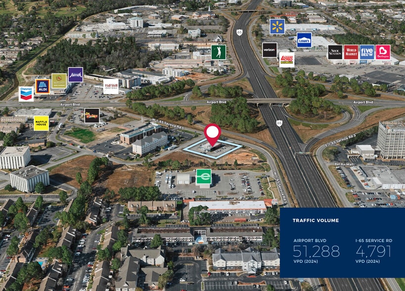 830 W I-65 Service Rd S, Mobile, AL for lease - Building Photo - Image 3 of 13