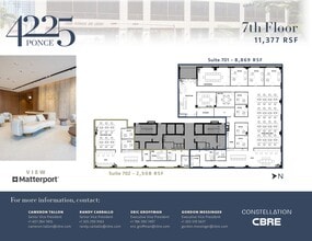 4225 Ponce de Leon Blvd, Coral Gables, FL for lease Site Plan- Image 1 of 13