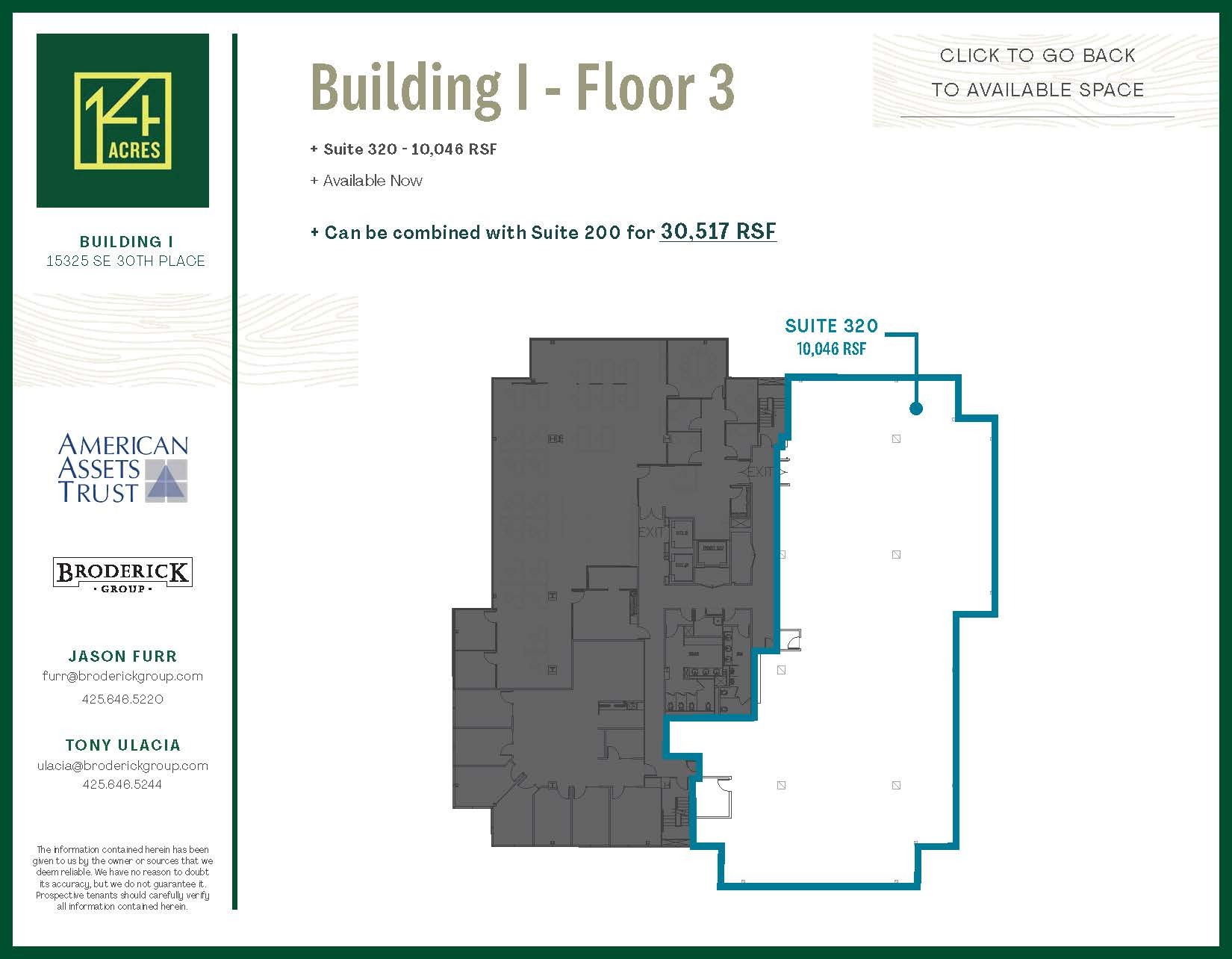 15325 SE 30th Pl, Bellevue, WA for lease Floor Plan- Image 1 of 5