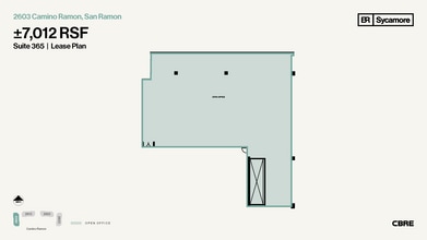 2603-2633 Camino Ramon, San Ramon, CA à louer Plan d’étage- Image 1 de 1