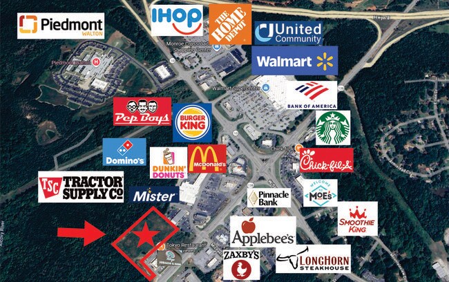 Plus de détails pour 280 Highway 138, Monroe, GA - Terrain à vendre