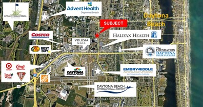 529 Health Blvd, Daytona Beach, FL - aerial  map view - Image1