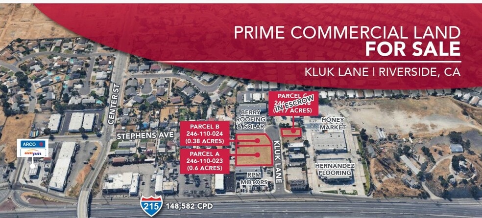 Kluk Lane, Riverside, CA for sale - Building Photo - Image 2 of 2