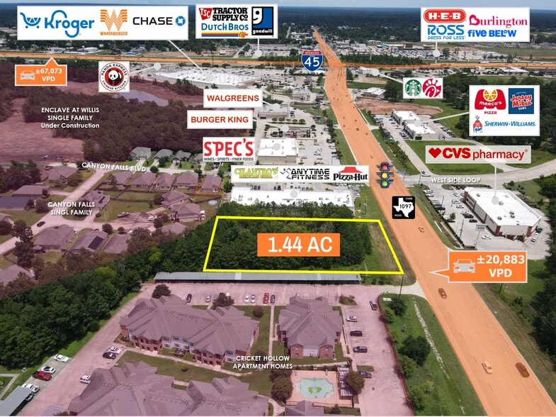 9670 FM 1097, Willis, TX for sale - Primary Photo - Image 1 of 12
