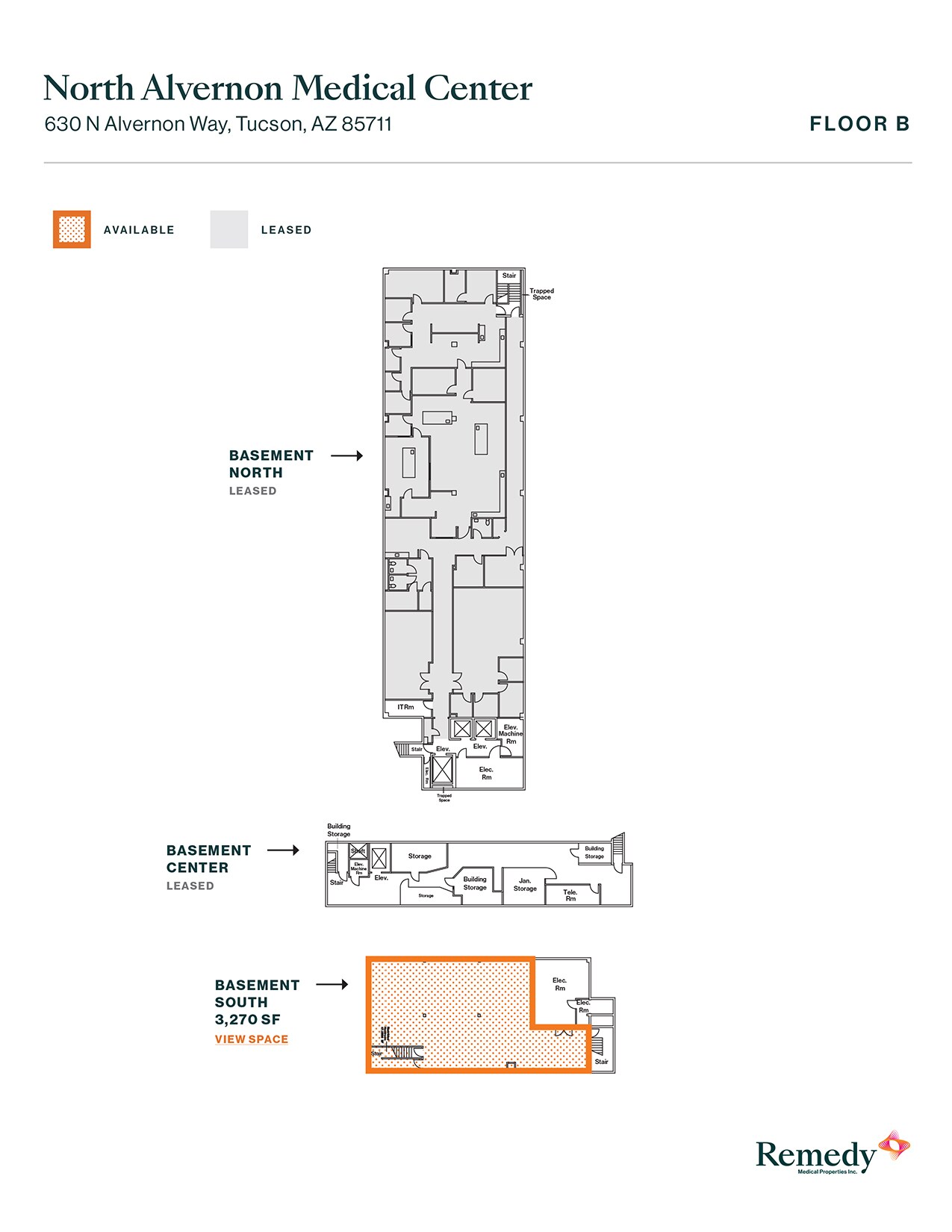 630 N Alvernon Way, Tucson, AZ for lease Floor Plan- Image 1 of 2