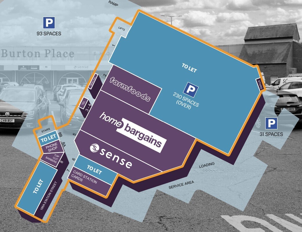 Burton Pl, Burton On Trent for lease Site Plan- Image 1 of 1