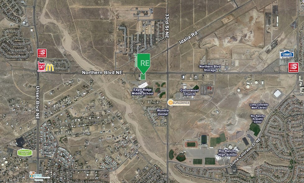 2800 Northern Blvd NE, Rio Rancho, NM à vendre - Photo du bâtiment - Image 2 de 7