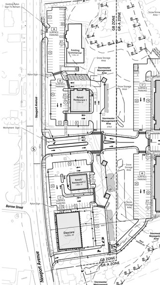 744 Newport Ave, Attleboro, MA for lease - Site Plan - Image 1 of 1