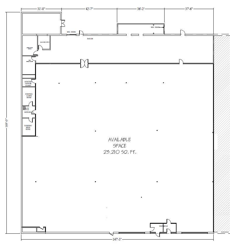 119-151 Webster Square Rd, Berlin, CT à louer Plan d’étage- Image 1 de 1