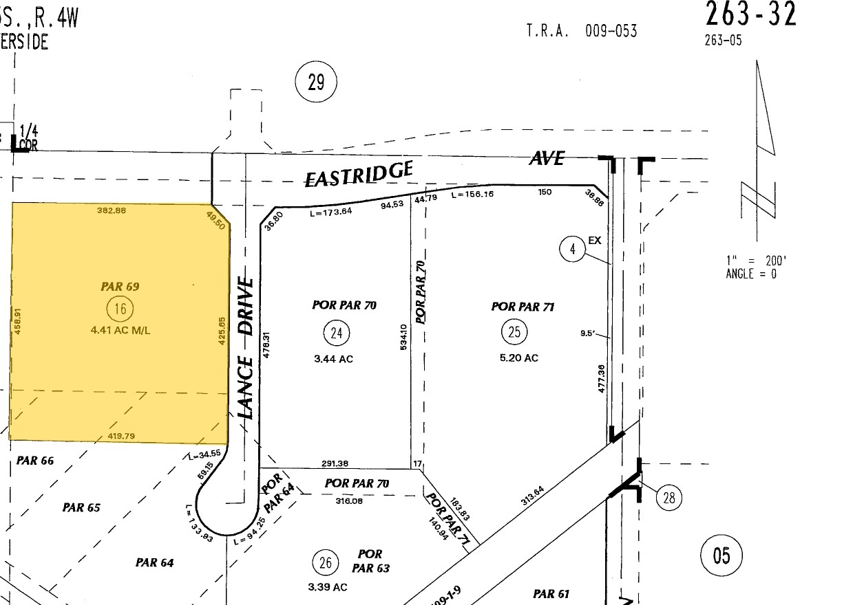 1561 Eastridge Ave, Riverside, CA à louer Plan cadastral- Image 1 de 4