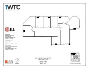 1 World Trade Ctr, Long Beach, CA for lease Site Plan- Image 1 of 1