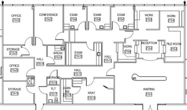 2500 Fondren Rd, Houston, TX à louer Plan d’étage- Image 1 de 1