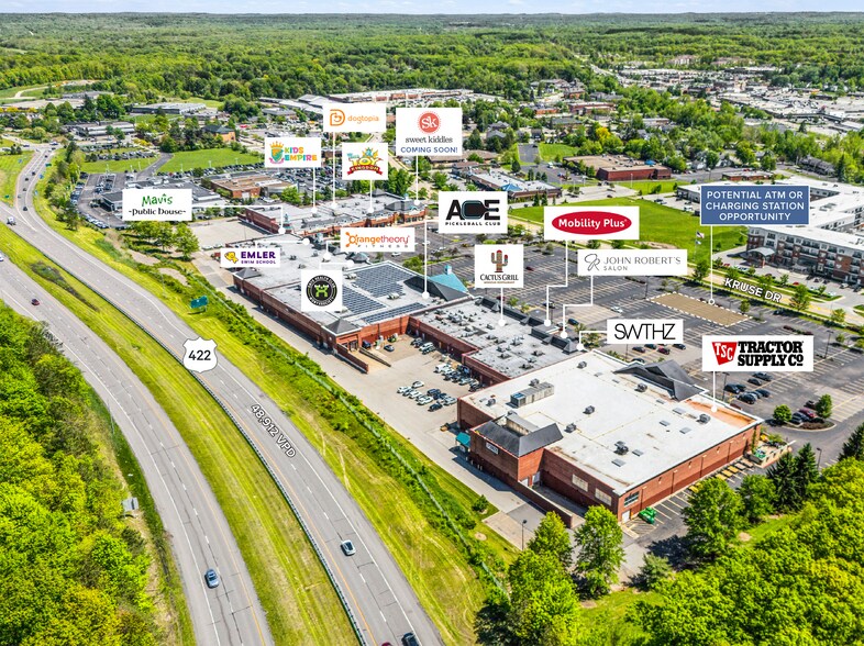 6025 Kruse Dr, Solon, OH for lease - Aerial - Image 2 of 3