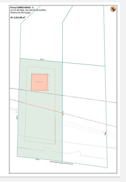 Coruña, S/N, Lugo, Lugo for sale - Site Plan - Image 3 of 8