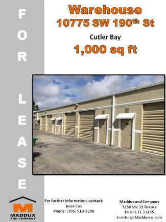 More details for 10775 SW 190th St, Miami, FL - Industrial for Lease