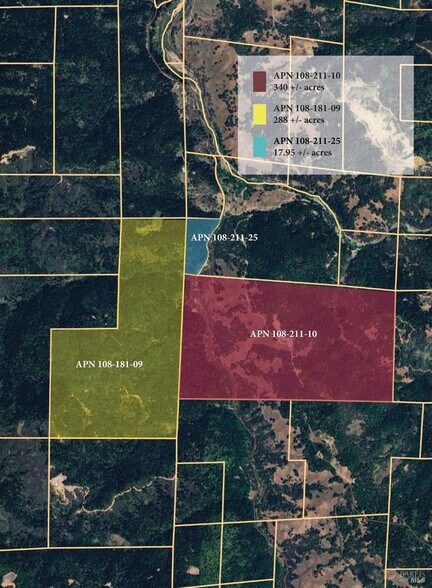 20401 Tomki Rd, Redwood Valley, CA à vendre - Plan cadastral - Image 2 de 33