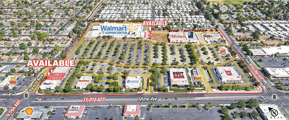 323 W Shaw Ave, Clovis, CA for lease - Building Photo - Image 1 of 6