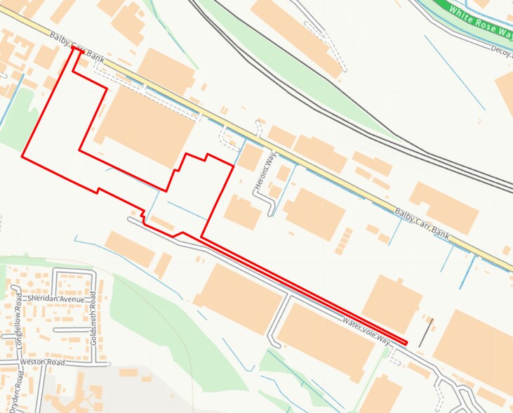Balby Carr Bank, Doncaster à louer - Plan de site - Image 3 de 3