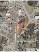 400 N Main St, Lansing, KS - AERIAL map view