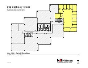 18W200 W 22nd St, Oakbrook Terrace, IL à louer Plan d  tage- Image 2 de 2