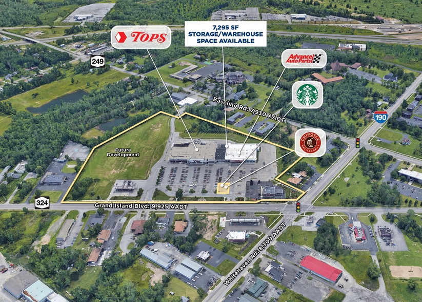 2130-2174 Grand Island Blvd, Grand Island, NY for lease - Aerial - Image 1 of 8