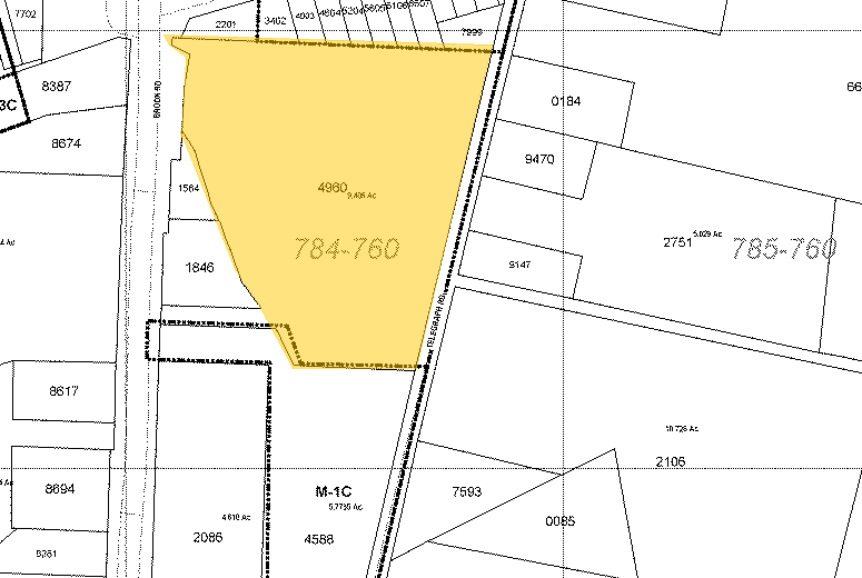 9015 Brook Rd, Glen Allen, VA for lease - Plat Map - Image 2 of 9