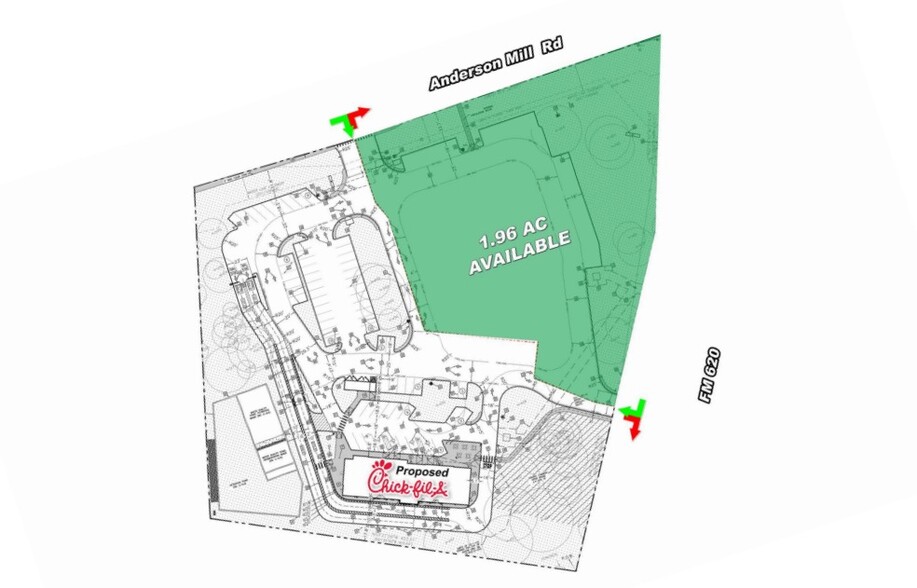 11907 Anderson Mill Rd, Austin, TX à louer - Plan de site - Image 2 de 6