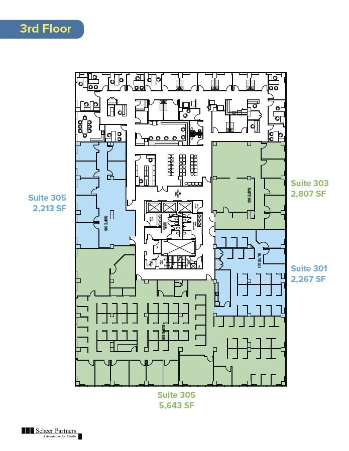 6430 Rockledge Dr, Bethesda, MD for lease Floor Plan- Image 1 of 1