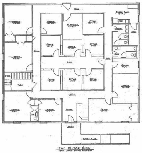 1890 Dawson St, Wilmington, NC à louer Plan d’étage- Image 1 de 1