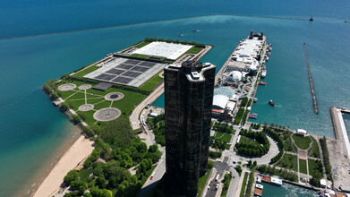 505 N Lake Shore Dr, Chicago, IL - aerial  map view - Image1