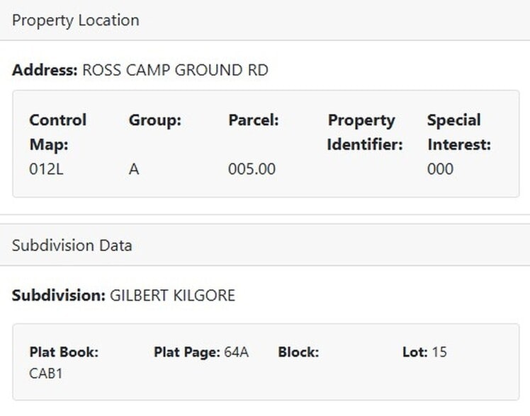 Ross Campground, Church Hill, TN for sale - Site Plan - Image 1 of 1