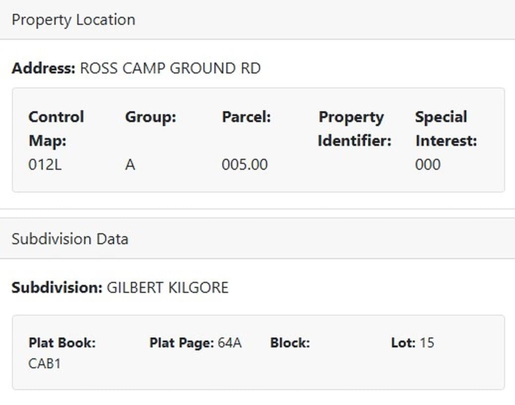 Ross Campground, Church Hill, TN for sale Site Plan- Image 1 of 2